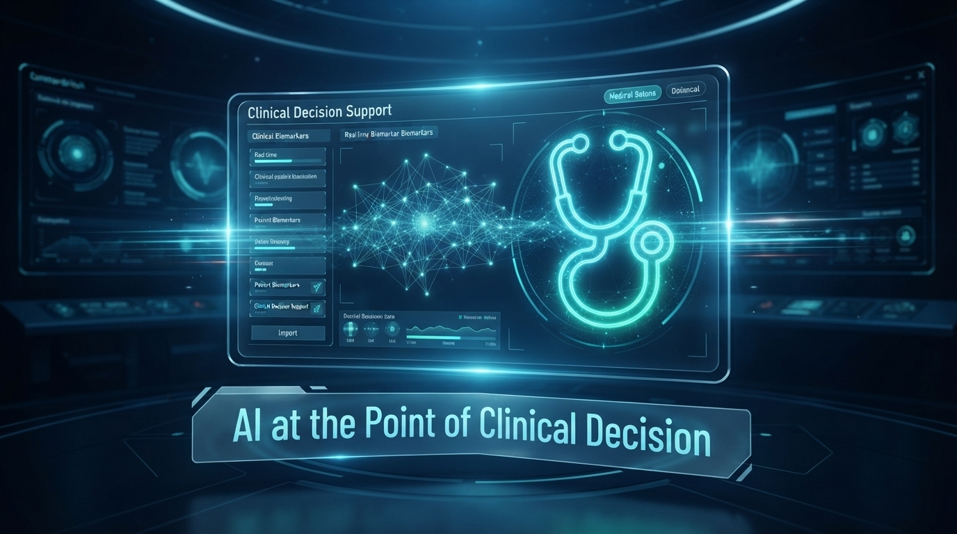AI at the Point of Clinical Decision